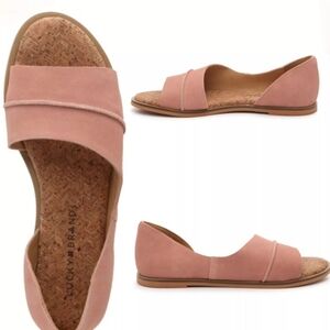 LUCKY BRAND FENTIN 2 Leather FLAT Size  8.5